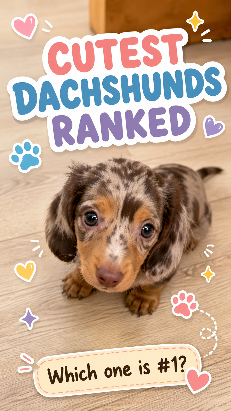 Cutest Dachshunds (Sausage Dogs) Ranked 🐶🌭
