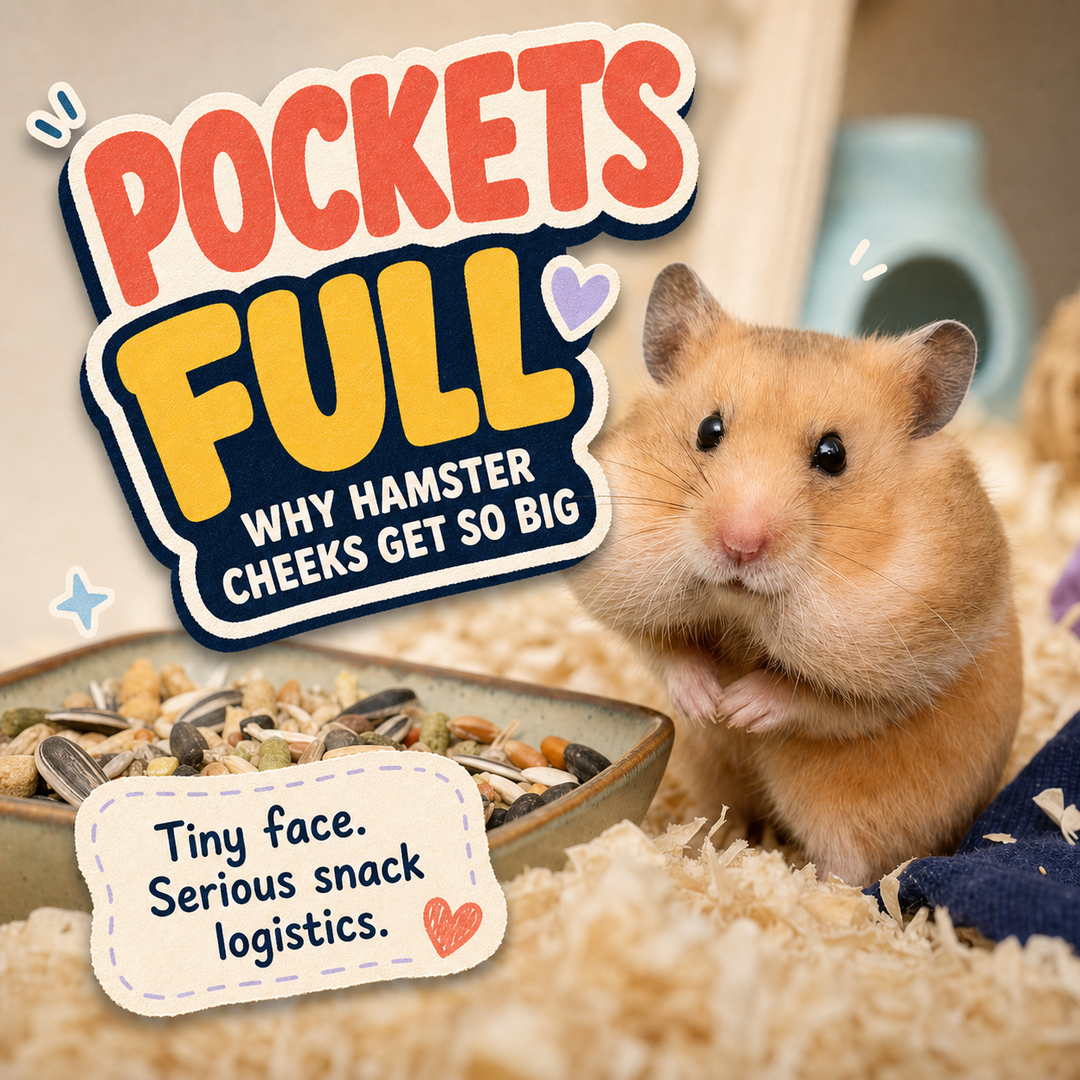 What Hamsters Are Doing When Their Cheeks Look Impossible