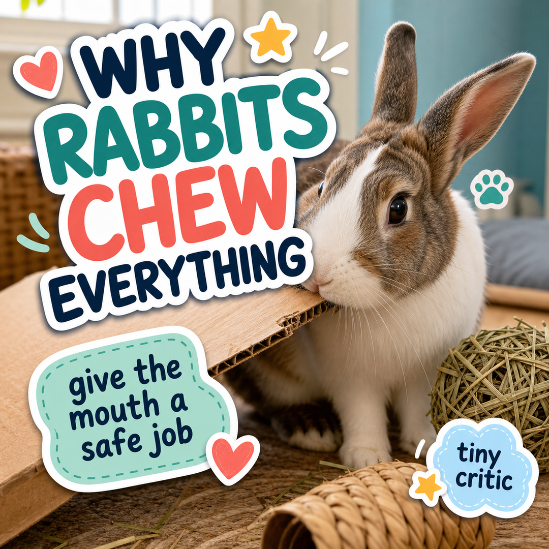Why Rabbits Chew Everything