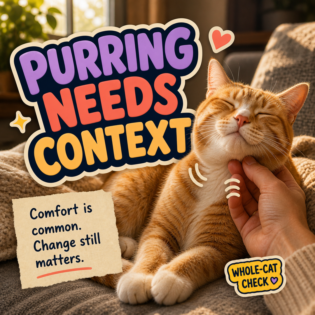 Purring Needs Context: What the Sound Can—and Cannot—Tell You