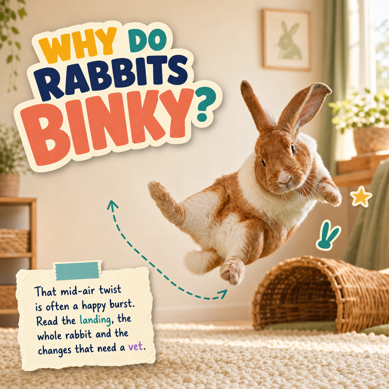 Why Do Rabbits Binky? Happy Jumps, Half-Binkies and When to Worry