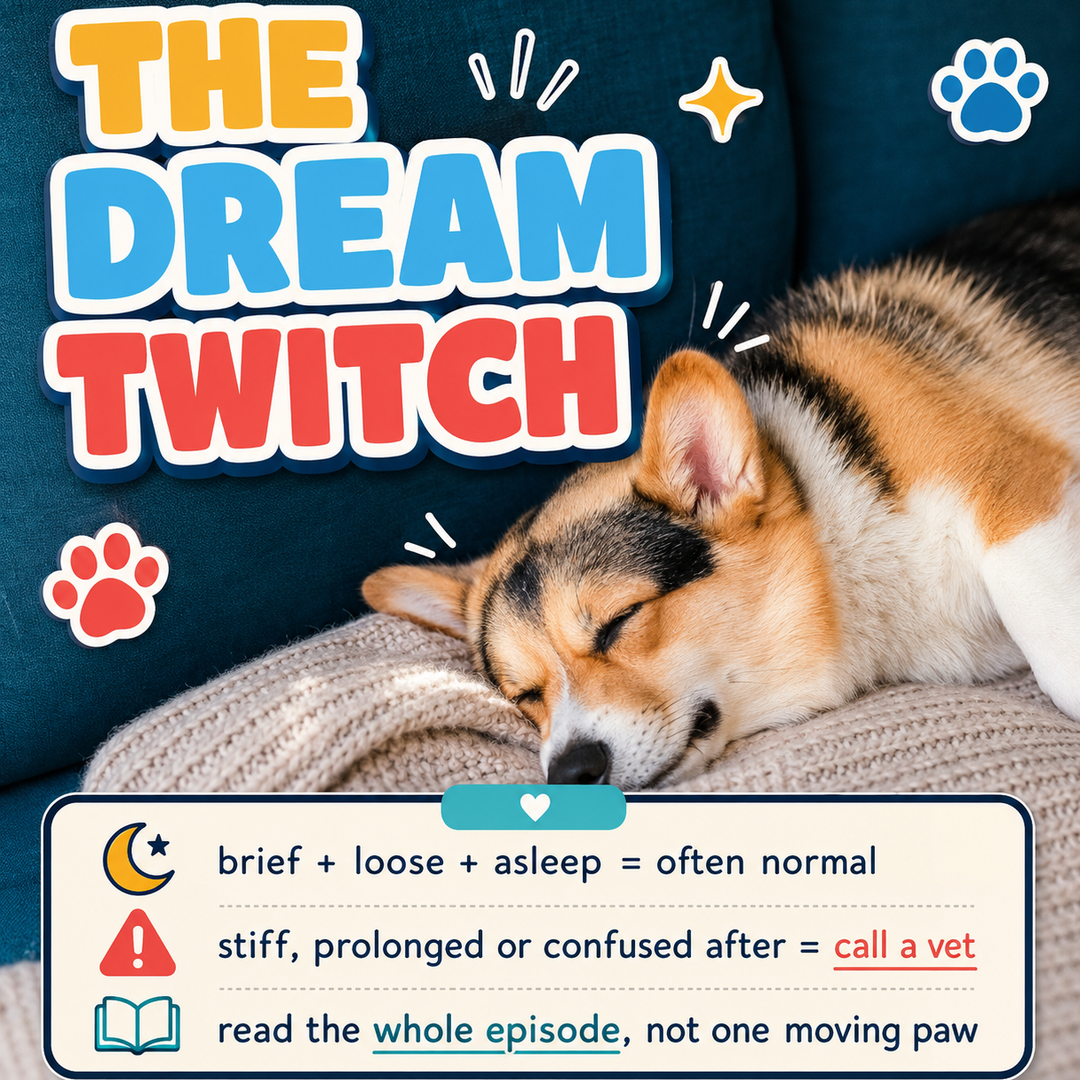 Why Dogs Twitch in Their Sleep: Dreaming, Normal Movement and When to Call the Vet