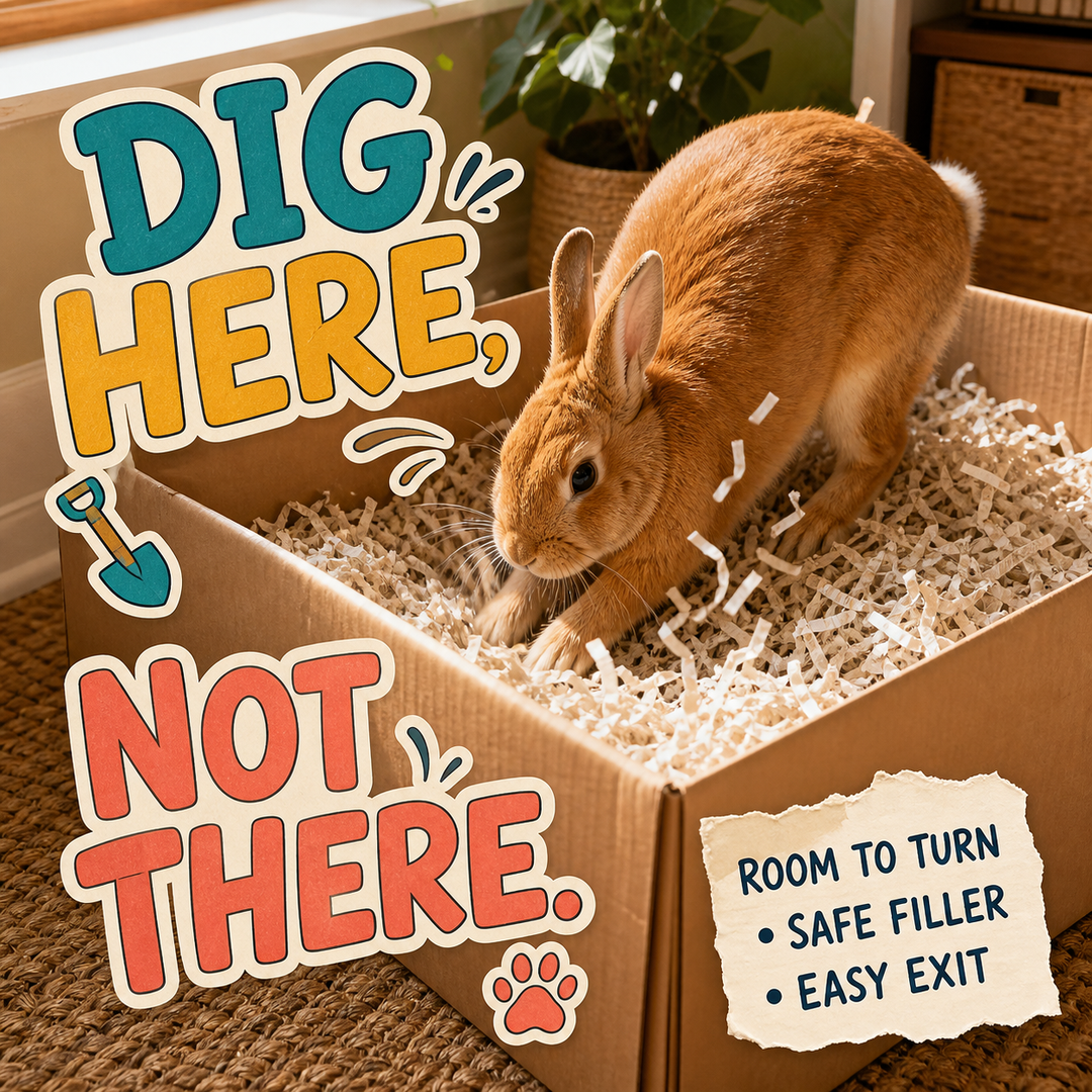 Dig Here, Not There: Build a Better Rabbit Dig Box